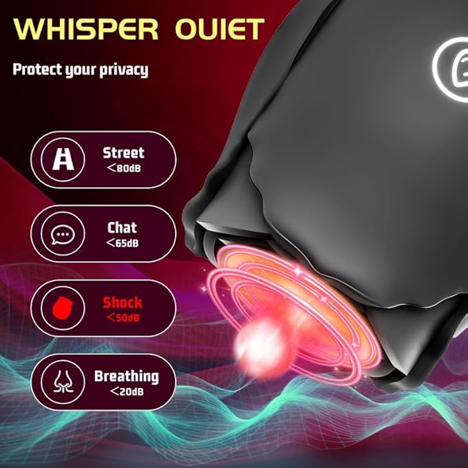 2026 Newly Portable Vibrating Massager -Clitioral Sucker Relaxes Muscles Viboators Toy 10 Modes Couples - for Body and Back Foot Silent Personal for Sports Massage Adult Tools Relaxation XJH-Black21