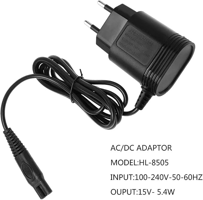 Power AdapterCompatible for PhilipsHQ8505 HQ6 HQ7 HQ8 HQ9 RQ S5000 Electric Shaver Shaving Machine Wall EU Plug.