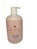 PEACH MILK Body Wash Made In Korea (Pack Of 1) 33.8Fl. Oz.