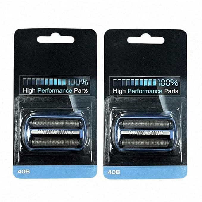 40B Replacement Shaver Foil cut Cassette Head Compatible with CT2s CT2cc CT3cc CT4s CT4cc CT5cc CT6cc (2 Count)