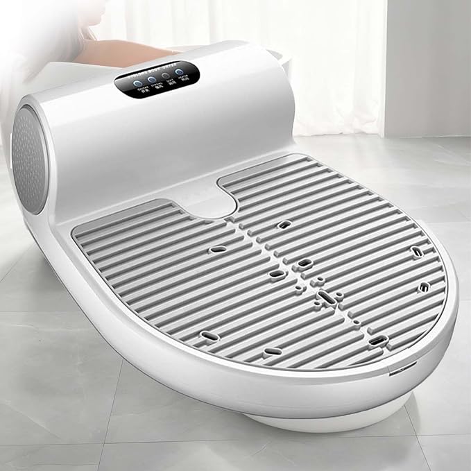 Body Care Dryer Full Body Drying Machine 1500W Fast Dry Wat-erproof Design Non-Slip Surface Negative Io-n Emission LCD Display with We-Ight Scale for Bathroom(Nomal)