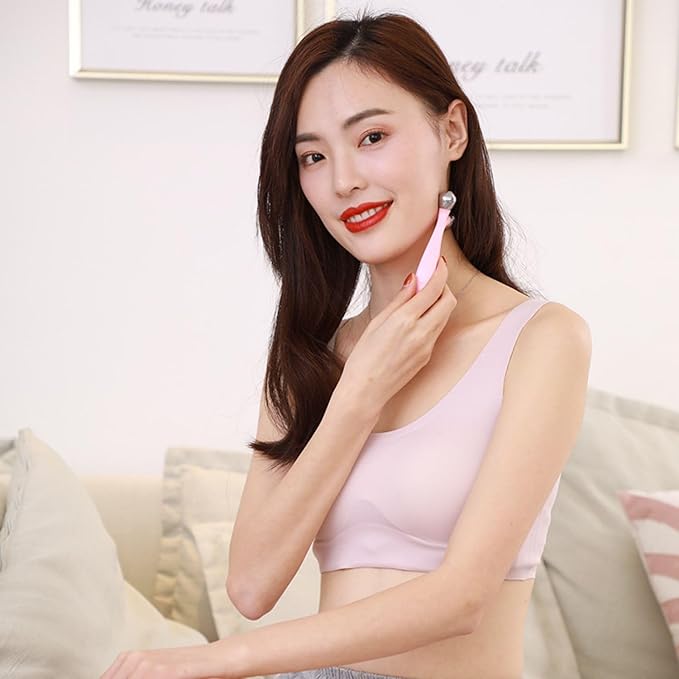 脸部按摩器 提拉v脸瘦脸按摩仪 Hot Stones Massage Set 滚珠按摩活络刷按摩器 HomeOffice Body Electric Massagers
