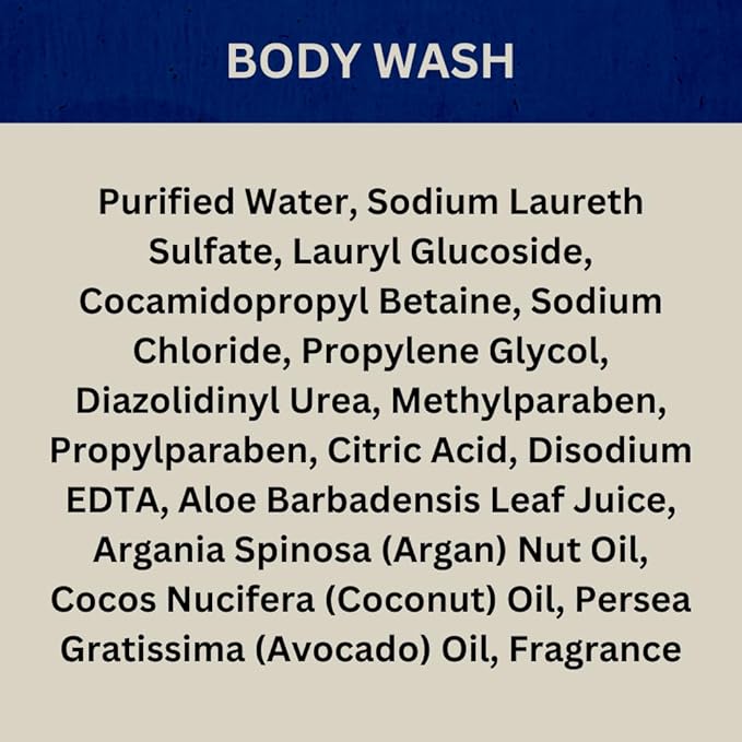Payden's Cobalt Cedarwood Sandalwood &amp Musk For Men Scented Body Wash 16 Oz