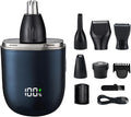 Multifunctional Hair Removal Tool with 6pcs Attachments Beard Shaver Hair Trimmer USB Charging for Travel Ear and Eyebrow Grooming Kit