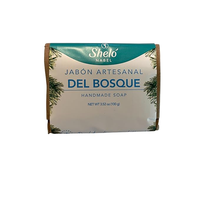 Shelo Nabel Del Bosque Handmade Soap 3.52 oz Forest Fragrance Pack of 3