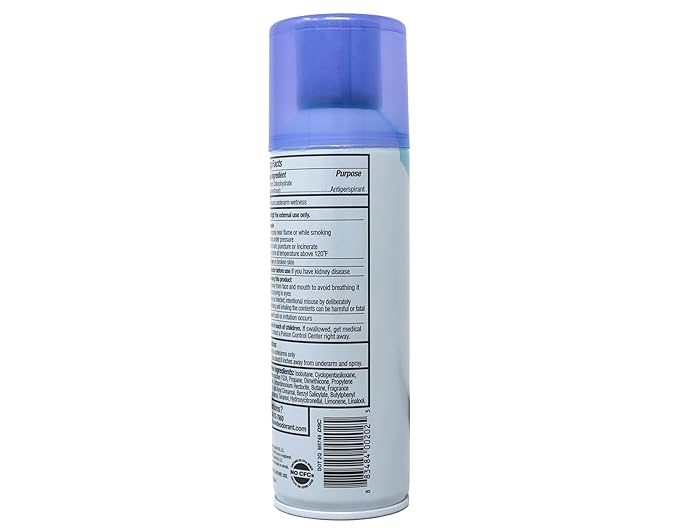 Sure Regular Scent Aerosol Antiperspirant and Deodorant - 24-Hour Protection for Men and Women - Fast Drying Spray Deodorant - 6 oz Pack of 3