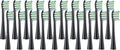 20Pcs Replaceable Brush Heads Fit Compatible for Air 2 /One/SE X/X PRO/ Z1/ F1(20Black)