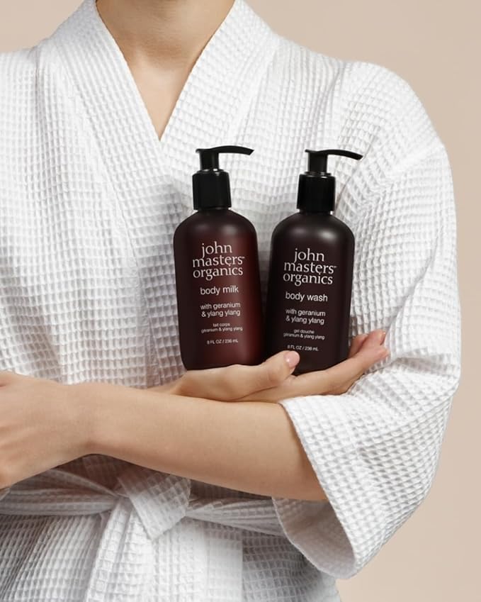 John Masters Organics Body Wash with Geranium &amp Ylang Ylang