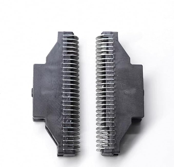 Replacement 1pcs Outer Foil with Bracket And 2 pair Inner Blade for Panasonic ES-RW30-S / ES4815P-S / ES4036 / ES4853 / ES4033 /WES9833P / WES9839 Electric Shaver Razaor Cutter Head Blade (Black)