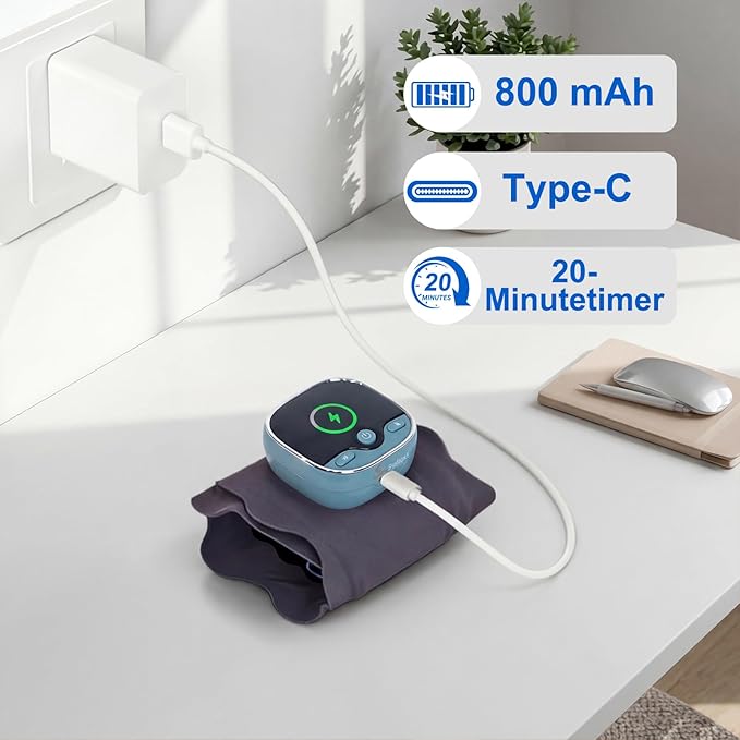 Wireless Hand Massager with 3 Heat Settings 3-in-1 Compression Therapy for Fingers Palm and Wrist