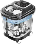 Foot Bath Massager Foot Spa Bath Massager with Heat Digital Temperature Control 6 Massage Rollers Suitable for Feet Stress Relief Foot Soaker