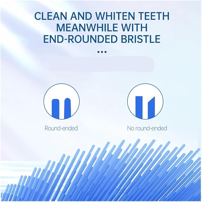 NB-1 Replacement Toothbrush Heads NozzlesCompatible for Sonic Electric Teethbrush(8 Whtie Standard)