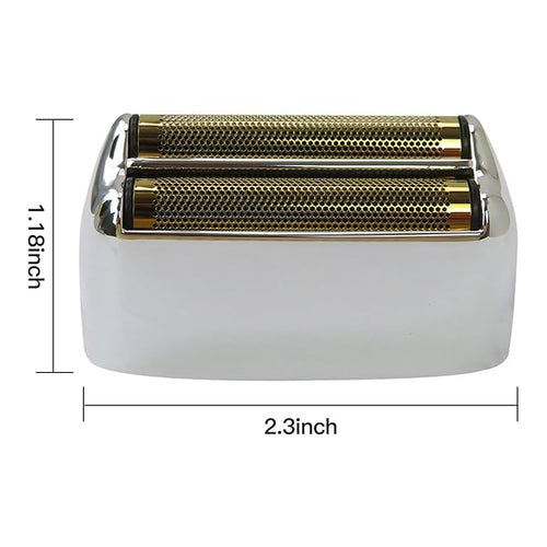 2-Pack Replacement Foil and Cutters Compatible for BaBylisPRO Double Foil Shaver Replacement Foil Compatible for BaBylisPRO FXFS2 Shaver - Silver