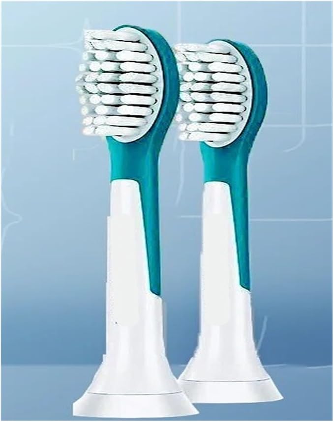 Compatible for Philips Sonicare Electric Toothbrush Headfor Mini Tooth Brush Replacement Head 2 Pcs Compatible with HX63X2 Model(HX6032 for 4yr Kids)