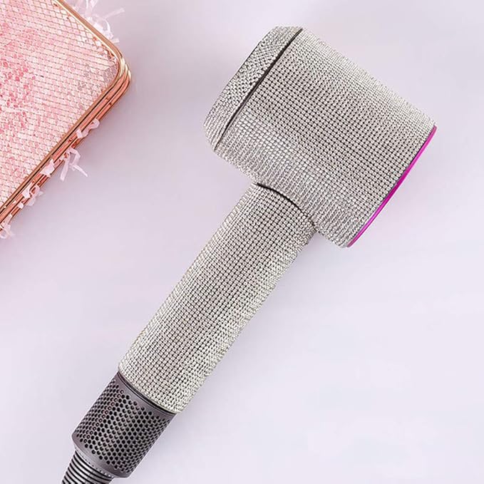 Bright Diamond Sticker Decals for Dyson Supersonic Hair Dryer HD01 HD03 HD07 HD08 HD15(Pure Diamond)