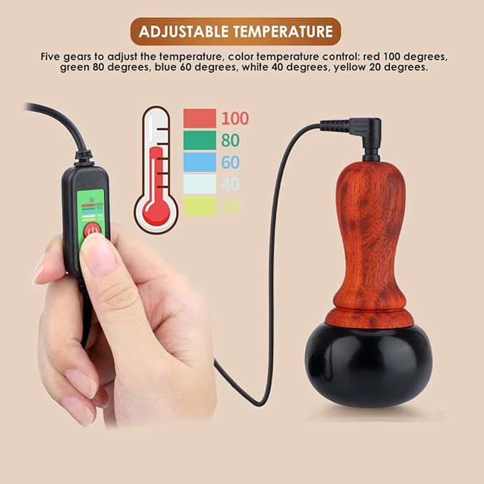 Hot Stones for Massage Natural Bian Stone Gua Sha Scraping Massage