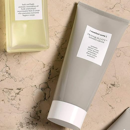 Comfort Zone Tranquillity Aromatic Shower Cream Hydrating Cleanser That Delicately Scents For All Skin Types 6.76 Fl. Oz