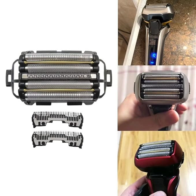 A-RC-5 ES9181 Shaver Razor Blade Foil&amp Inner Blade 5 Flute for Panasonic ES-CLV5G-K/ES-CLV5U-A/ES-LV5G-K/ES-CLV7G-T/ES-CLV7U-A