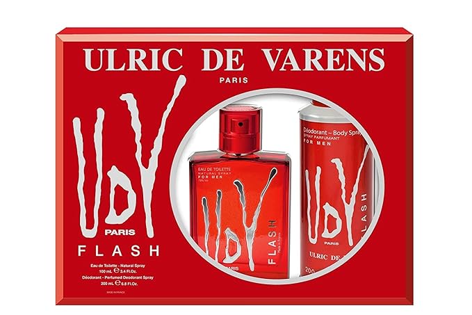 ULRIC DE VARENS UDV FLASH 100ML + DEODORANT 200ML