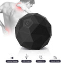 Electric Vibrating Massage Ball 2-Speed Fitness Yoga Pilates Physical Therapy Massage Roller to Fight Sore MusclesWashable Negative Ion Vibration Massages ball for Muscle RecoveryMyofascial Release