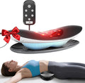 Zenopax Electric Lower Back Massager for Pain Relief with Dynamic Airbag Traction 3-Level Heat Vibration - Quick Relaxation Easy to Use Home/Office Use