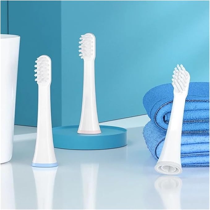 Replacement Toothbrush HeadsCompatible for Revyline RL050 Electric Children Soft Nozzle(12pcs)