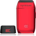 Supreme Trimmer Crunch STF602 – Waterproof Double Foil Shaver for Men | 150 Min Runtime Wet/Dry Cordless &amp Corded Electric Razor | Hypoallergenic Foils for Face Head &amp Stubble