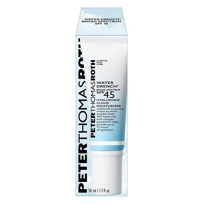 Peter Thomas Roth | Water Drench Broad Spectrum SPF 45 Hyaluronic Cloud Moisturizer (Pack of 2)