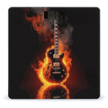 Fire Guitar Weight Scale Digital Electronic Scales Bathroom Scale Larg LCD Backlight Display High Precision MeasurementsTempered Glass