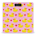 Men's Fashion Automatic Switch Digital Bathroom Weighing Scale Smart Scale Pink Heart Polka Dots Yellow Rubber Ducks