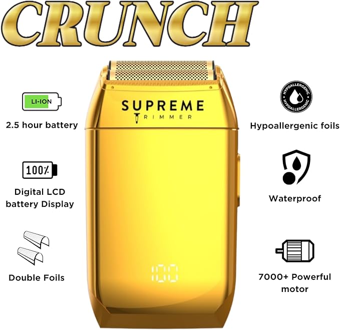 Crunch Foil Shaver &amp Replacement Blade