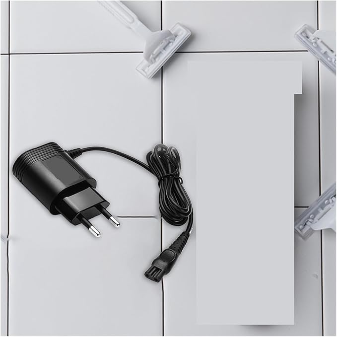 Razor USB Charger CableCompatible for PhilipsElectric Shaver HQ8505/6070/6075/6095 EU Plug Power Adapter Cable