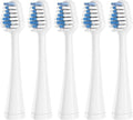Replacement Toothbrush Compatible with AquaSonic Duo Series Heads Electric Toothbrush Head Accessories(5PCS White)