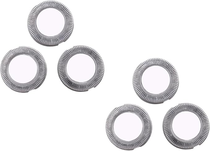 Electronic Shaver Head Replacement BladesCompatible For PhilipsSH30 SH50 52 Series 1000 2000 S1020 S1050 S1060Razor Spare Parts(6pcs)