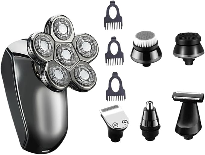 NOLITOY 6- Electric Shaver for Men Rechargeable Men Razor Beard Trimmer Water Washable Travel Size