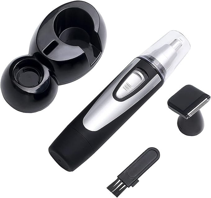 Nose Hair TrimmerNose and Ear Hair TrimmerProfessional Painless Ear Nose Hair Trimmer Clippers for Men and WomenWaterproof Dual Edge Blades