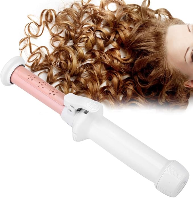 Hair Curler Ceramic Curling Iron Fast Heating Cordless Use 2500mAh Battery Ergonomic Handle Tourmaline Ceramics Charming Hairstyle Air Vent Rapid Air Discharge Dry Wet