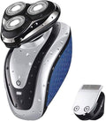 Electric Shavers for Men Mens Electric Razor 2 in 1 Dry Wet Waterproof Face Rotary Shaver Travel USB Rechargeable for Dad Husband Man