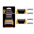7045-100 Yellow Shaver Head Replacement Foils&ampCutters and Head Compatible with wahl Yellow lifeproof 7061 Series (Yellow 7045-2 PCS)