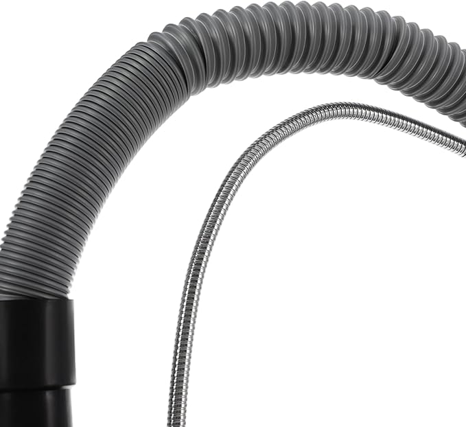 Hair Steamer Nano Hair Steamer Dual Tube - Professional Hooded Hair Dryer for Salon &amp Home Use Hair Care Steam Conditioning Suitable for All Hair Types (White)