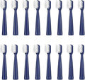 16pcs Replacement Toothbrush Heads Compatible for Jianpai S12/HYUNDAI XM-806/ACA ALY-HYS01W/TSOP/Royalstar/INPHIC Bristles(16blue)