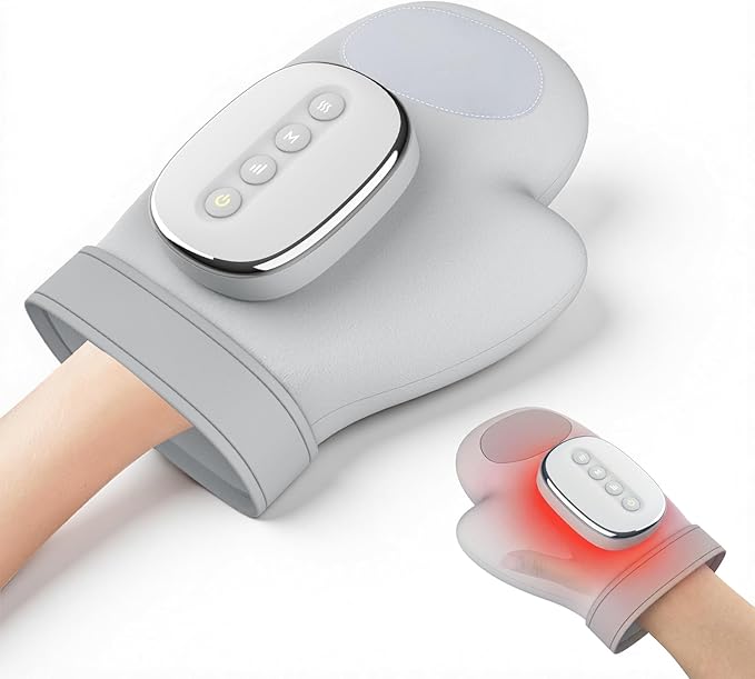 Hand Massager with Heat and Compression 3 Modes and Heating Options Hand Massager for Arthritis Carpal Tunnel Massager Valentine's Day Gifts for Women Men Birthday Gifts for Women Mom