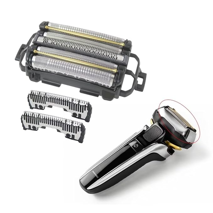 2023 Upgraded ES9040 Spare Blade Inner Outer Set Face Mens Shaver ES9040 ES-CLV9U ES-CLV7U ES-CLV7G ES-CLV5U ES-CLV5G Replacement for Panasonic