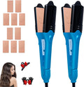 Hair Stamp 3D Hair Imprinting Iron with 5 Interchangeable Plates Versatile Styling Tool for Volume Art Festival Hairs Design (2)