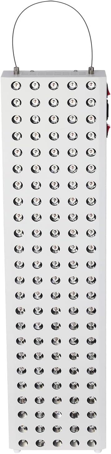 Red Light Therapy 600W Red Near Infrared LED Panel 120PCS Dual Chip LED Beads 660nm &amp Near Infrared 850nm Red Light Therapy Panel for Body Pain Relief LED Red Light Therapy Device