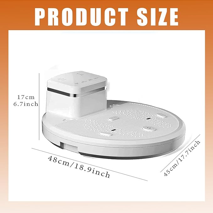 Full Body Dryer After Shower 2500W Intelligent Body Hair Heater Blow Dryer With Constant Temperature 20-45℃ Full Body Dryer Machine With Anti-Slip Mats Household Bathroom Dryer Foot Touch Screen