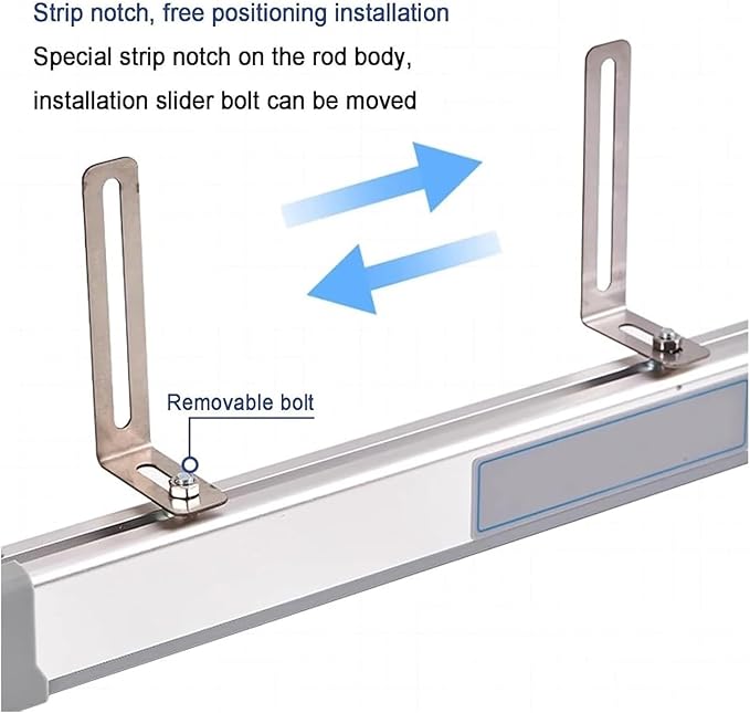 Air Bar Static Eliminator Bar 20cm Used with Air Compressor Anti Static Bar Anti Static Eliminator Static Electricity Removerwith 8KV High Voltage Generator