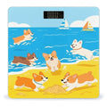 Cute Dogs Weight Scale Cute Bathroom Scale for Body Highly Accurate Digital Weighing Machine for People Compact LCD Display Scales with Sturdy Toughened Glass Scales