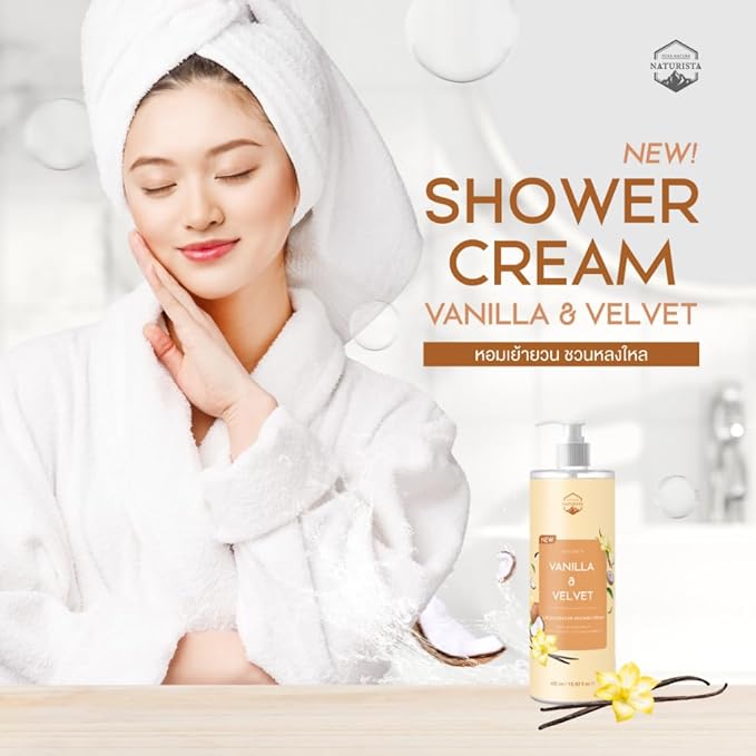 Vanilla &amp Velvet shower cream 400ml