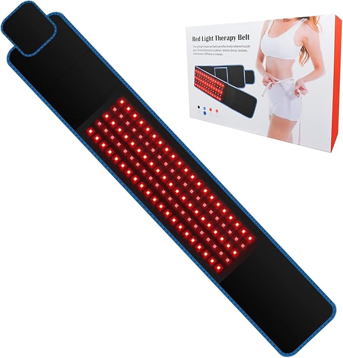 Red Light Therapy Device Red &amp Near Infrared Light Pad 630Pcs Led Light Therapy Mat for Full Body (59in ” x 14in”) Large Home Laying Red Pad with Pulsing Mode Heating Mode
